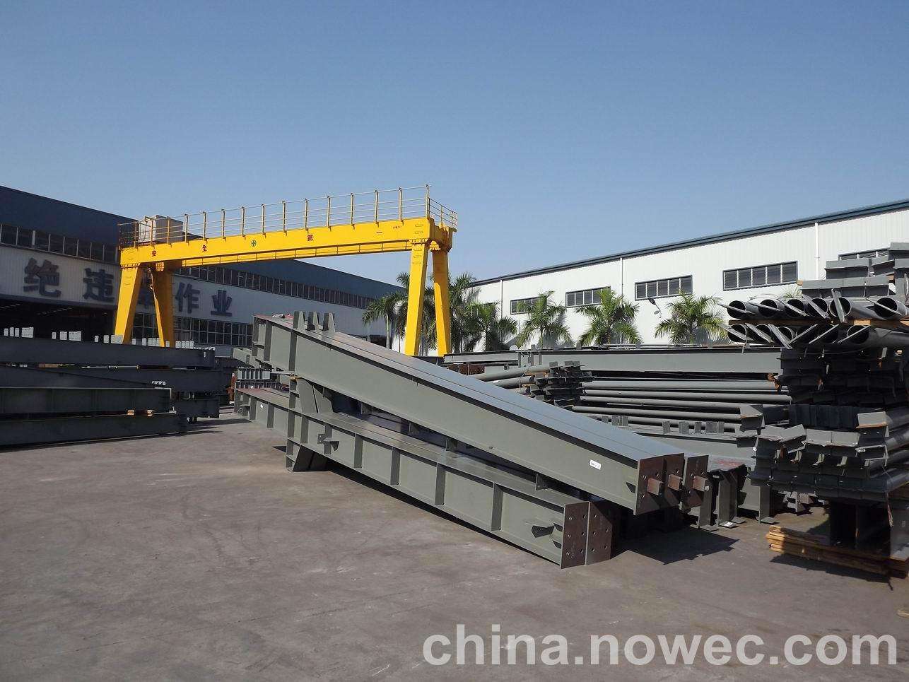 上虞网架工程中的分条（分块）吊装法